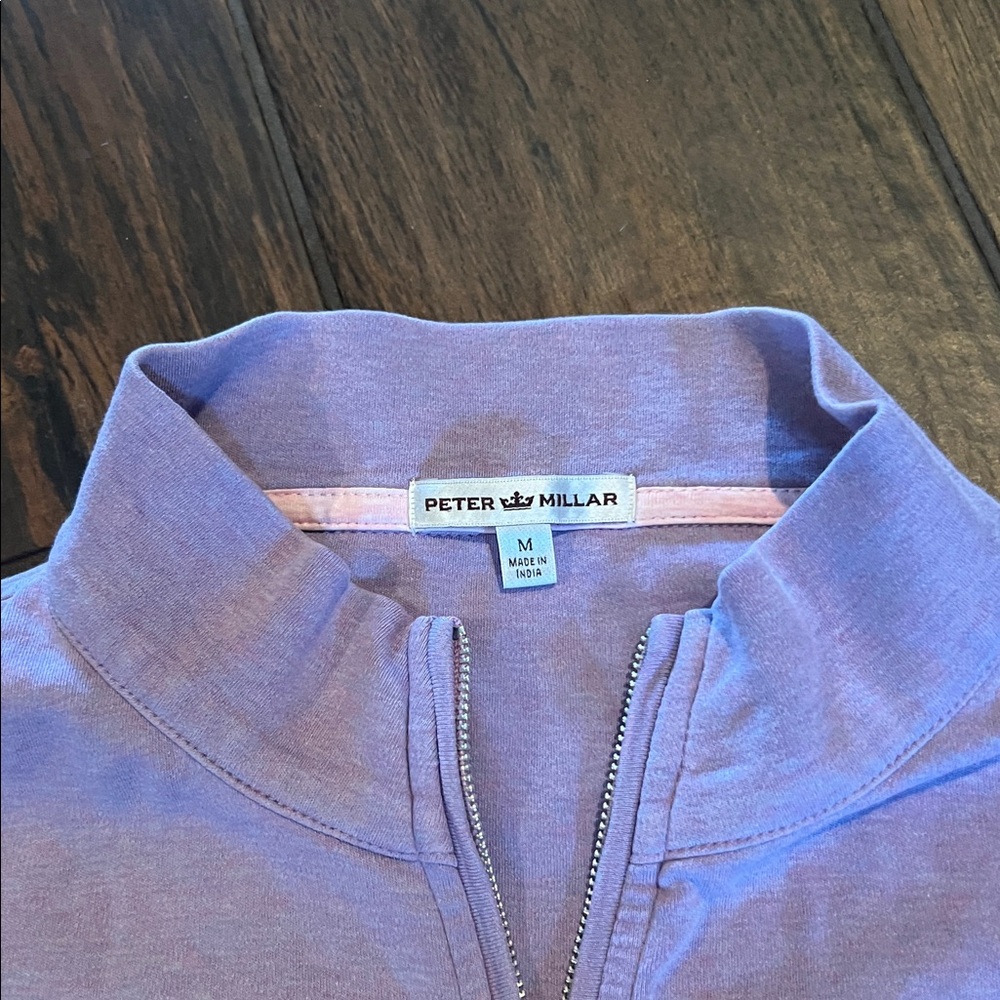Peter Millar Lilac Half-Zip Pullover - image 2